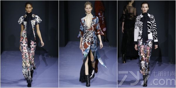 temperley lundon2016秋冬时装秀 薄纱+花朵致敬自然