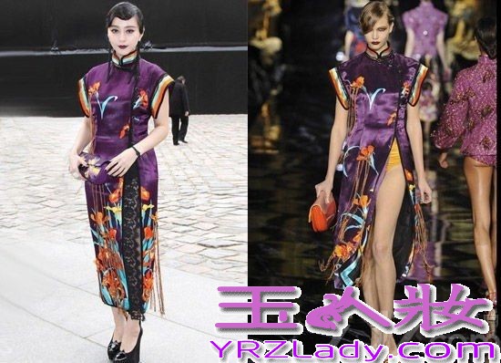 近日，Louis Vuitton2014春夏广告发布，明星到超模一帮名女人为Marc Jacobs告别之作出镜代言，范冰冰是其中一个，这是中国面孔、甚至亚洲面孔第一次出现在LouisVuitton的全球广告上。范冰冰和Louis Vuitton的合作可以追溯到2009年，从开店站台的明星，到出席时装周，从“被赠”Alma手袋到登上“大片”……为什么Louis Vuitton会选上范冰冰呢？范冰冰自2008年以来，在《福布斯》的“中国名人榜”上一路向前，2013年冲至综合排名第一、收入排名第二。从很多角度可以证明范冰冰这几年的努力奋斗有目共睹。2010年，范冰冰由某周刊邀请前往时装周，她全套Louis Vuitton逼进前排，到了下一个季度，她成为了Louis Vuitton巴黎时装周发布会邀请的嘉宾，2012年、2013年，她成为Louis Vuitton的中国区代言人。