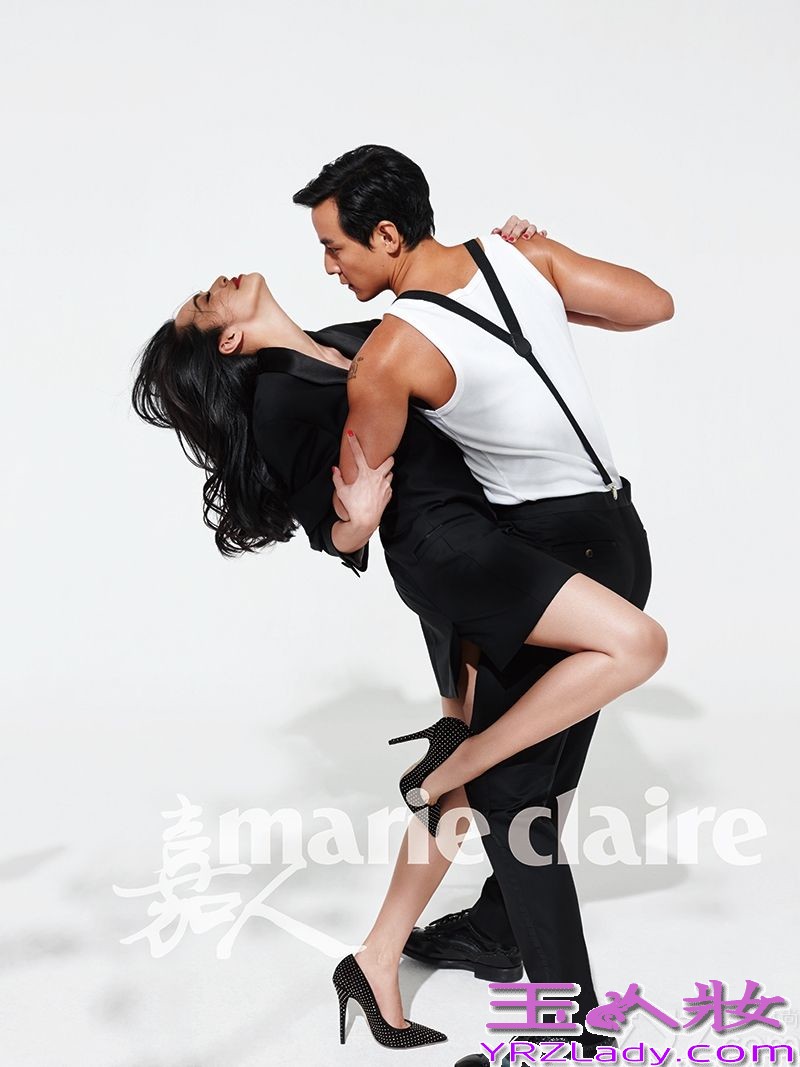 近日，姚晨吴彦祖《嘉人》周年刊封面写真大片曝光，两人贴身热舞，姚晨鲜有大尺度性感魅惑凹凸有致，吴彦祖则抚腰摸腿上下其手，画面相当热辣火爆。