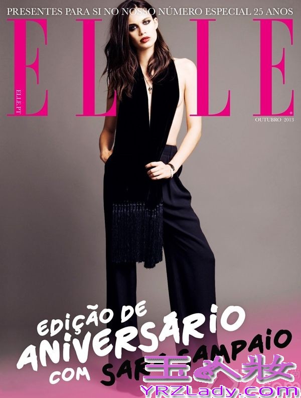 萨拉·桑帕约（Sara Sampaio）目前是葡萄牙最当红的模特，因此自然而然地成为ELLE杂志葡萄牙版2013年10月刊的封面人物，封面写真时尚又性感，分四种不同版本。由著名摄影师Juan Aldabaldetrecu执镜，造型师Elisabete Caetano打造。