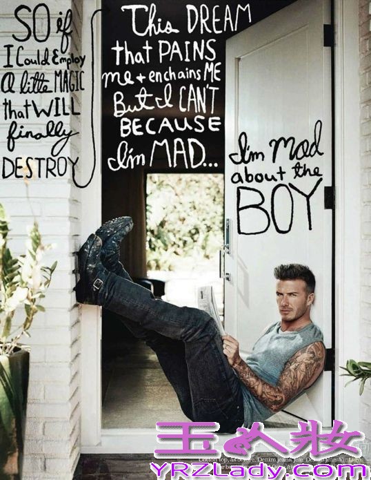 <p>他是明星里最会踢球的，是踢球的里最值钱的，还是会赚钱的里最有型有款的，他就是万人迷贝克汉姆！一个让无数人疯狂的名字，今天小编为大家带来了贝克汉姆为《Elle》杂志拍摄的一组照片。超有型的男色诱惑让你无法抵挡！</p>