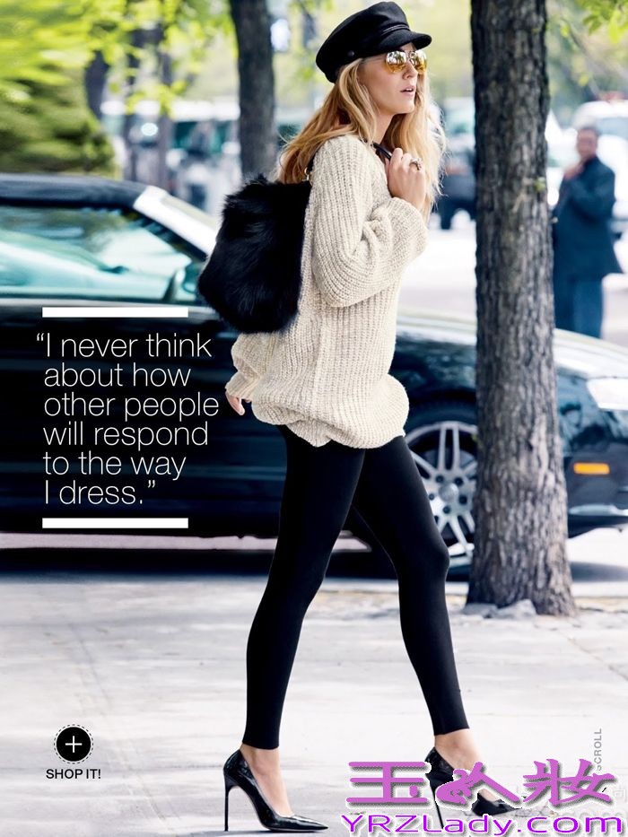 因主演《绯闻女孩》而被大家熟知的S女王布莱克·莱弗利（Blake Lively）获登美国时尚杂志《Lucky》2013年9月刊封面，由著名法国摄影师Patrick Demarchelier掌镜，时尚女巫Carlyne Cerf de Dudzeele造型。
封面上，布莱克·莱弗利毫不费力地轻松而又完美地演绎着各种混搭时尚，这位偶像完全重新定义了她在众人脑海中的时尚形象，让我们忘记“绯闻女孩”，记住布莱克此刻完美经典时刻！