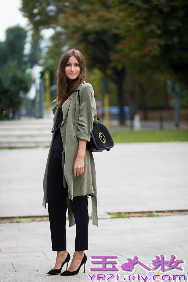 风衣怎么搭配女士,风衣怎么搭配女生,休闲风衣怎么搭配女