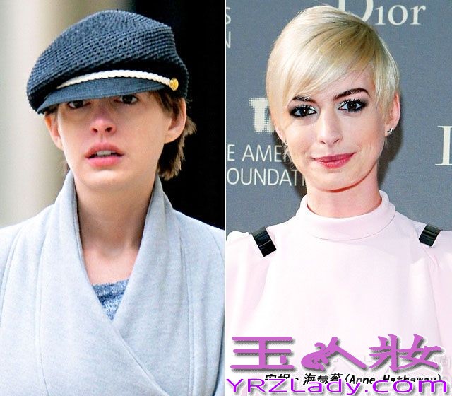 聚光灯下明星们的美丽脸庞总让大家惊叹膜拜，经过化妆师们一双巧手精致打造，再不堪的脸蛋也可以整合成一副完美无暇令人倾倒的容颜。你知道明星卸下厚厚妆容，素面朝天是怎样的吗？七丽图库为大家收集了一些欧美当红女星妆前妆后对比照，看了过后你一定感叹化妆术的无所不能！