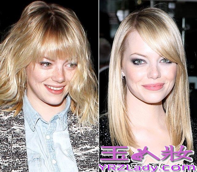 聚光灯下明星们的美丽脸庞总让大家惊叹膜拜，经过化妆师们一双巧手精致打造，再不堪的脸蛋也可以整合成一副完美无暇令人倾倒的容颜。你知道明星卸下厚厚妆容，素面朝天是怎样的吗？七丽图库为大家收集了一些欧美当红女星妆前妆后对比照，看了过后你一定感叹化妆术的无所不能！