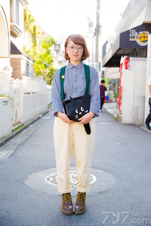 原宿风街拍图片,原宿风服装搭配