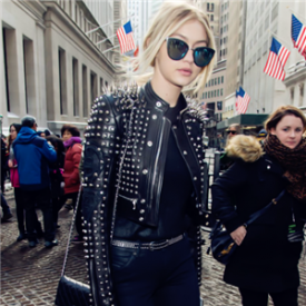 吉吉哈迪德街拍最新,Gigi hadid街拍2016,吉吉哈迪