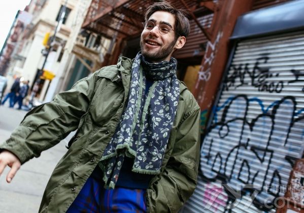 2016纽约男装周街拍 怪咖绅士统统来袭