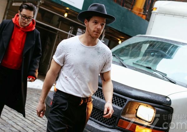 2016纽约男装周街拍 怪咖绅士统统来袭