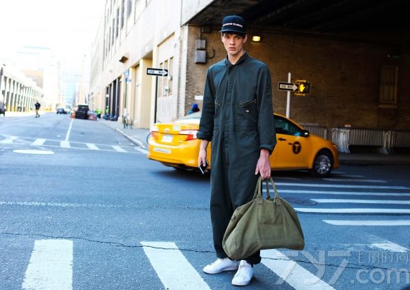 2016纽约男装周街拍 怪咖绅士统统来袭