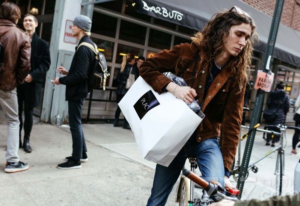 2016纽约男装周街拍 怪咖绅士统统来袭