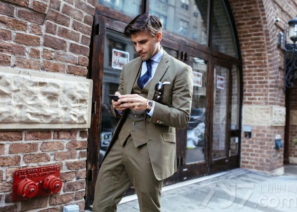 2016纽约男装周街拍 怪咖绅士统统来袭
