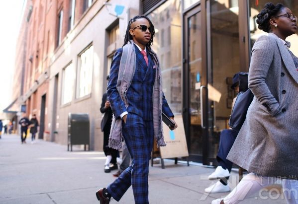 2016纽约男装周街拍 怪咖绅士统统来袭