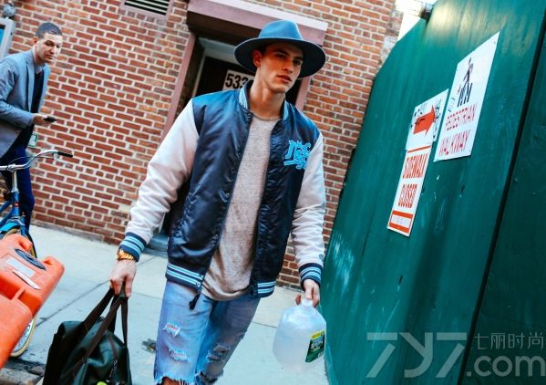 2016纽约男装周街拍 怪咖绅士统统来袭