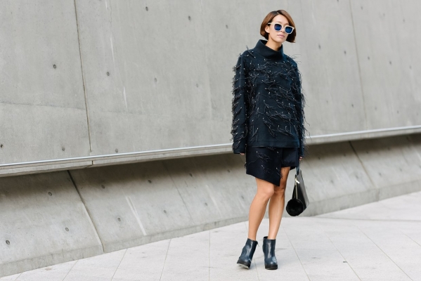 韩国首尔最新街拍 2015秋装韩流新动向