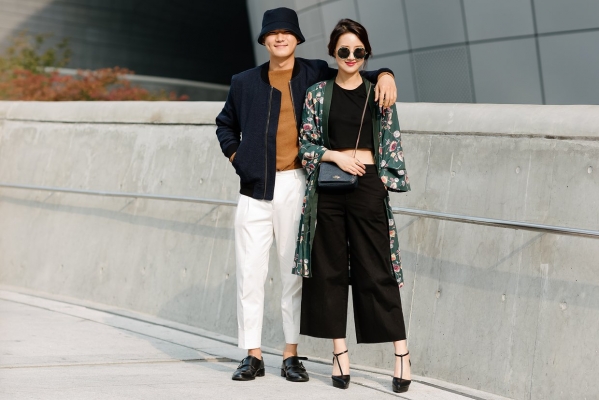 韩国首尔最新街拍 2015秋装韩流新动向