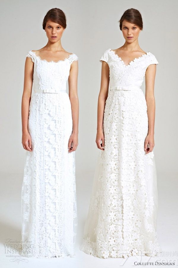 Collette Dinnigan 推出2014年「Magical Wonderland」婚纱系列。克莱特·蒂尼甘 (Collette Dinnigan) 的婚纱设计以充满了流动、现代的时髦感，令女性的曲线变得更加优美而著称。Collette Dinnigan 以全人手工制作为卖点，加上擅长处理各式各样的喱士布，优雅婉约的风格，吸引了不少明星，容祖儿、莫文蔚等均是Collette Dinnigan的忠实“粉丝”。