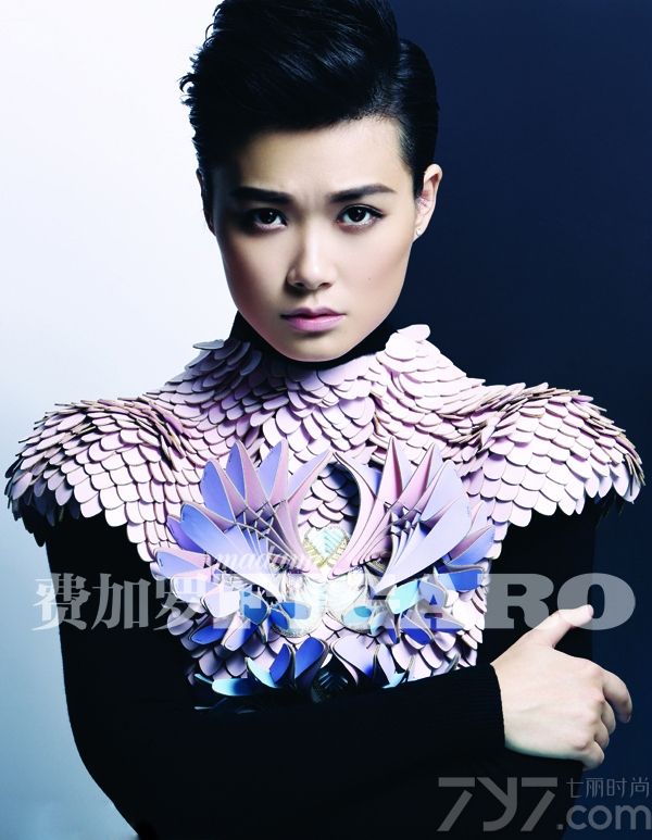 <p>李宇春首登2013《费加罗》国际大刊 演绎别样&ldquo;性感&rdquo;</p>
