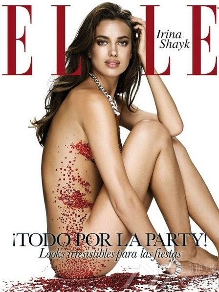 <p>C罗女友伊莉娜&middot;莎伊克受邀拍摄《ELLE》杂志封面2011年12月号刊，这位全球著名的<a style=