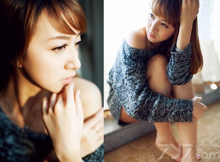 这组性感美女室内写真图片，稍显慵懒的表情更有一种别样的性感魅力，不经意露的圆润香肩以及白皙肌肤，瞬间令人魅惑不已。不自觉展露出来的妩媚表情以及性感长腿，最能产生致命的气息，分享性感美女室内私房图片，半露香肩的慵懒诱惑。