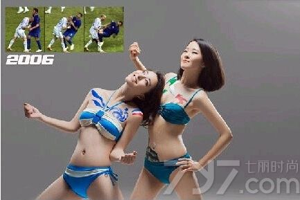 历届世界杯上有无数次经典又让人为之感动的画面，足球宝贝带来一组时尚性感写真图片，演绎往届世界杯感人画面，快来回顾一下世界杯让人振奋、为之鼓舞的瞬间吧！