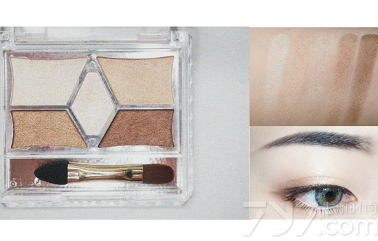 canmake五色眼影试色,canmake眼影试色,canmake眼影哪个色好