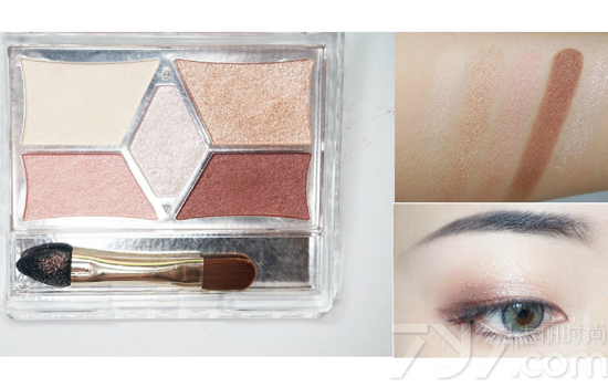 canmake五色眼影试色,canmake眼影试色,canmake眼影哪个色好