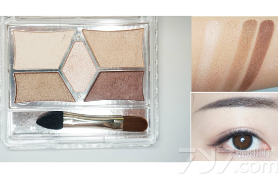 canmake五色眼影试色,canmake眼影试色,canmake眼影哪个色好