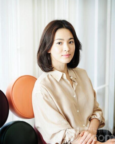 太阳的后裔宋慧乔发型,太阳的后裔女主发型,太阳的后裔宋慧乔图片