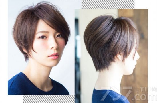 好看的齐耳短发发型图片 清新色调正流行